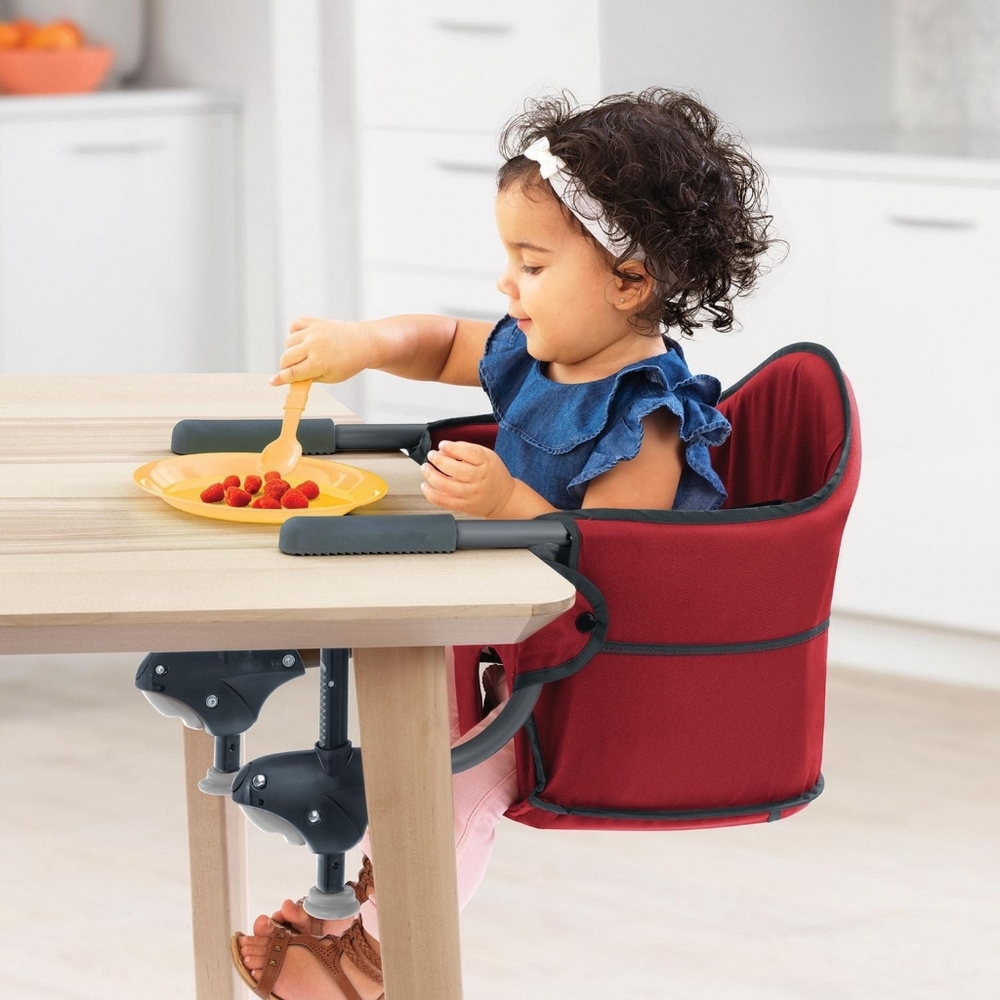 chic Red Portable Hook-On Chair